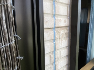 コーキング補修完了