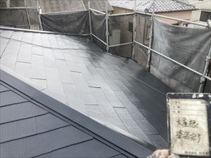 屋根　塗装完了