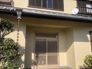 外壁　塗装完了