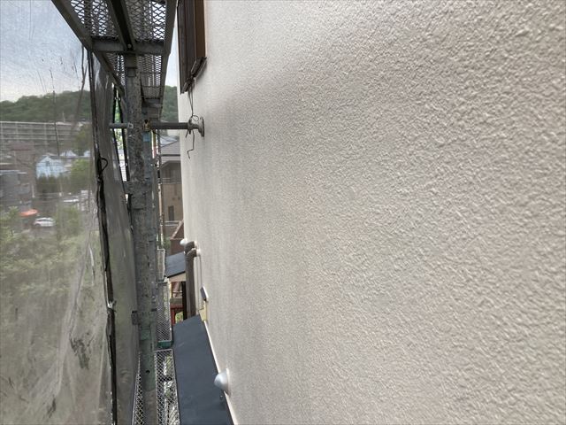 外壁　塗装完了