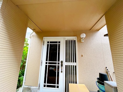 外壁　塗装完了
