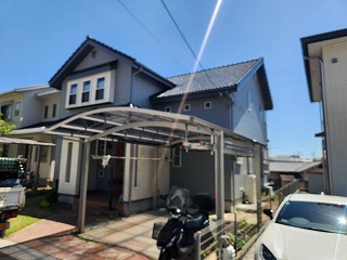 生駒市外壁塗装後