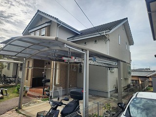 生駒市外壁塗装前
