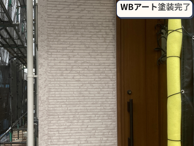 クリア塗布完了