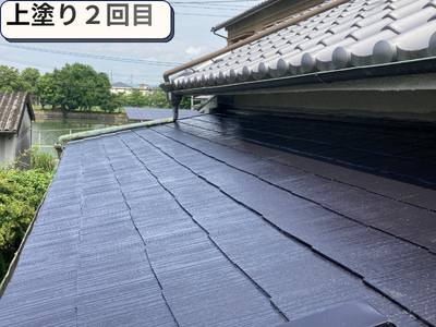 上塗り２回目
