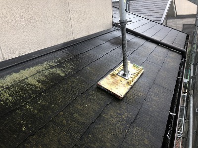 下屋根　現状