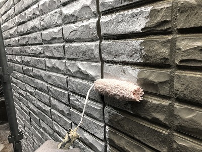 外壁　下塗り塗装