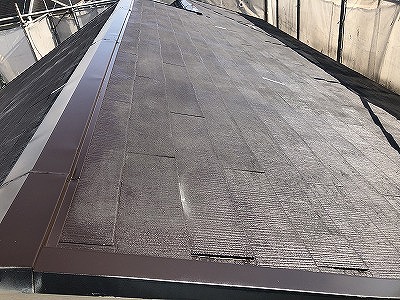 屋根の仕上げ2回目