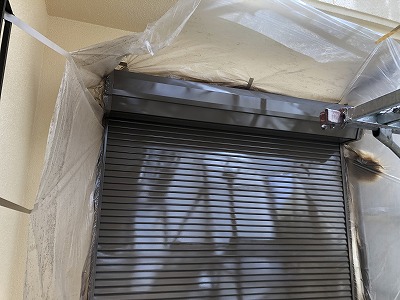 シャッター仕上げ