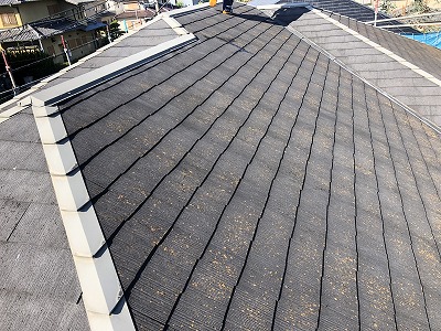 屋根の塗り替え前