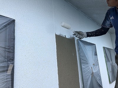 微弾性フィラー塗布