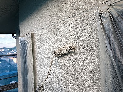 外壁シリコン2日目