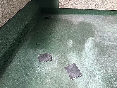 ベランダ樹脂塗布