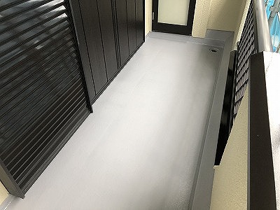 ベランダ仕上げ