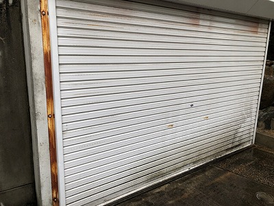 シャッター現状