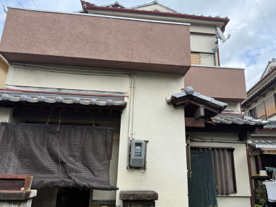 奈良市に雨漏り現場調査！2階の雨漏りは瓦屋根が原因！屋根注意