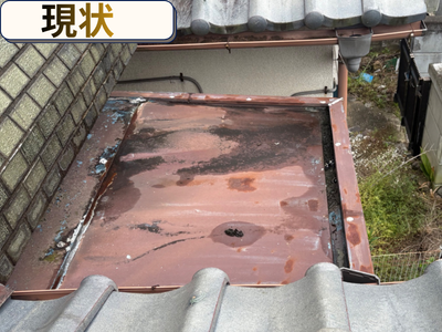 軒天井板金現状