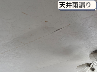 天井雨漏り