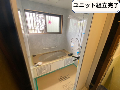 ユニット組立完了