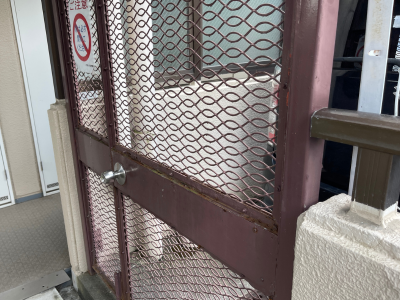 鉄扉の塗装について