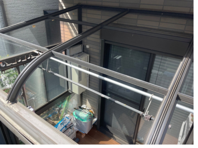 パネル撤去完了